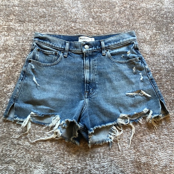 Abercrombie & Fitch Pants - Abercrombie & Fitch The Cutoff Short High Rise
